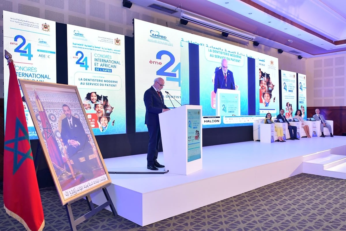 Marrakech : fin de la 24ᵉ édition du Congrès international et africain de médecine dentaire de l’AMPBD