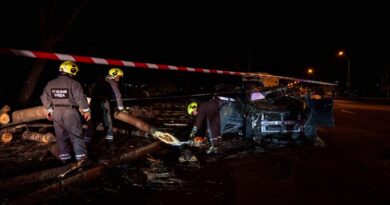 Un pont important à Kiev touché par une frappe russe
